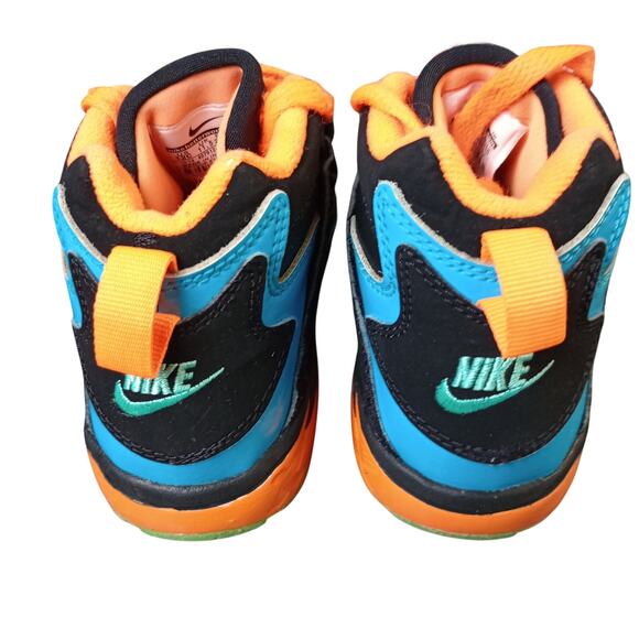 Nike Air Diamond Turf Child Athletic Sneakers Black - Picture 4 of 6